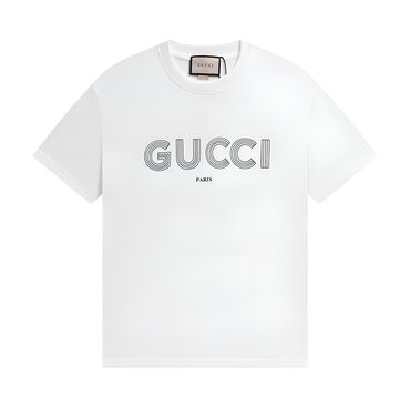 кеды gucci: Футболка M (EU 38), L (EU 40), 2XL (EU 44), түсү - Ак