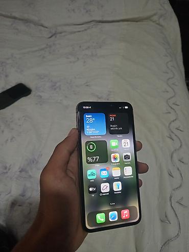 iphone xs max barter: IPhone Xs Max, 64 GB, Qızılı, Simsiz şarj — 8