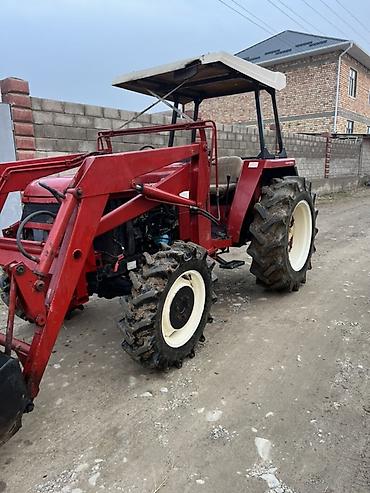 Другие мини-тракторы: Фронтальный мини-трактор, красный, с навесным погрузчиком Описание: - — 14