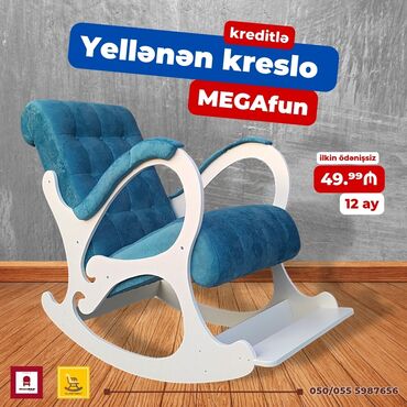Kreslolar: Yeni, Kreslo-kaçalka, Kredit var, Şəhərdaxili pulsuz çatdırılma — 18