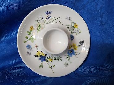 plasticne kadice cena: Postolje Rosenthal za jaje cuvarkucu,vintaz,novo. Postolje za jaje — 6