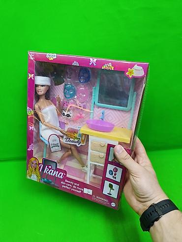 игрушки для ванны: Кукла игрушка в ванной👧 Комплектация товара: кукла, столик, зеркало — 7
