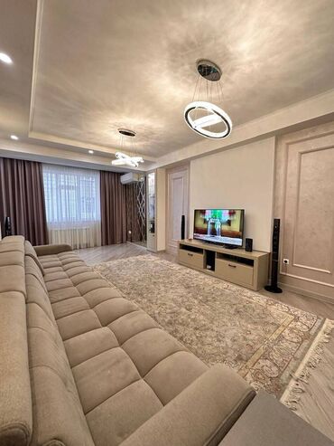 манас квартиры: 4 комнаты, 145 м², Элитка, 2 этаж, Дизайнерский ремонт