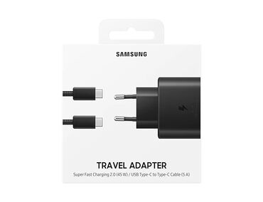 планшет таб 8: Оригинальный комплект зарядки от Samsung:Адаптер питания 45W,шнур