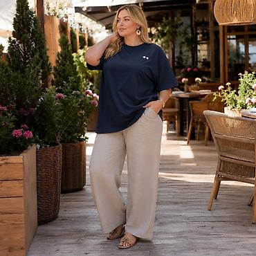 Футболка, Оверсайз, Трикотаж, Новый, 3XL, 4XL, 5XL