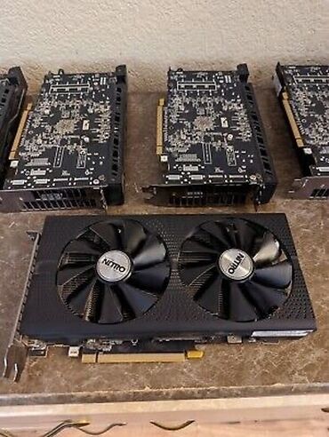 Videokartlar: Videokart Sapphire Radeon RX 470, 4 GB, İşlənmiş