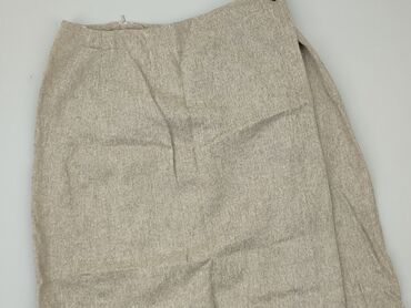 spódnice zamszowa z frędzlami: Skirt, XL (EU 42), condition - Very good