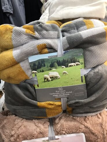 Одеяла и пледы: Плед, Новый, Все сезоны, Двусторонний, Плюшевый — 12