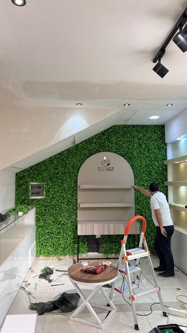 Digər ev dekoru: Kv 25 azn baslayan yasil dekorlar
Her olcude hazrlanr 
Depodan satis — 13