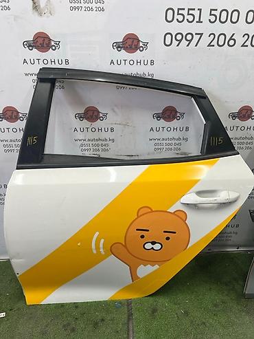 Дверь Kia K5 JF 2.0 L4NA 2018 задн. лев. (б/у)