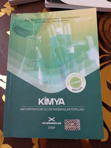 informatika 7 ci sinif dərslik pdf: Kimya 11-ci sinif, 2024 il, Ünvandan götürmə