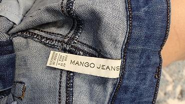 mango 36: Джинсы, Прямые, Mango, Средняя талия, Стрейч — 3