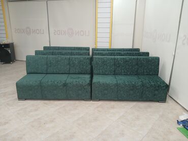 Sifarişlə restoran divanları: Kafe və restoranlar üçün yumşaq oturacaqlar – ikili və üçlü modul — 4