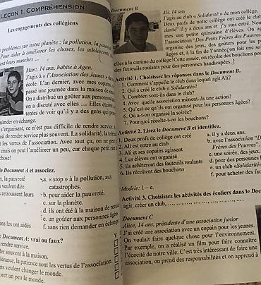 fransız dili dim pdf: Французский язык,учебник,8 класс,б/у — 2