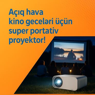 Proyektorlar: İşlənmiş Portativ Proyektor Ünvandan götürmə, Pulsuz çatdırılma, Ödənişli çatdırılma — 1
