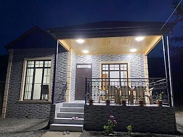 zaqatalada kiraye evler gunluk: 90 kv. m, 3 otaqlı, Artezian quyusu, Su, Kanalizasiya — 2