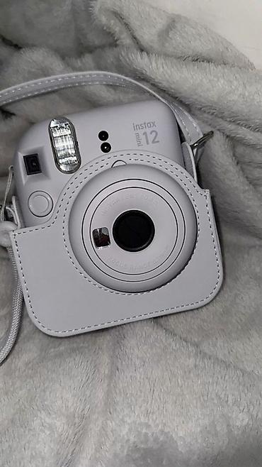 i̇nstax: Fujifilm Instax Mini 12 instant fotoaparat – rəng: açıq boz/lilak — 1