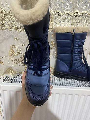 Çəkmələr: Rəng - Mavi Botinkalar, Ölçü: 38, Uniseks — 4