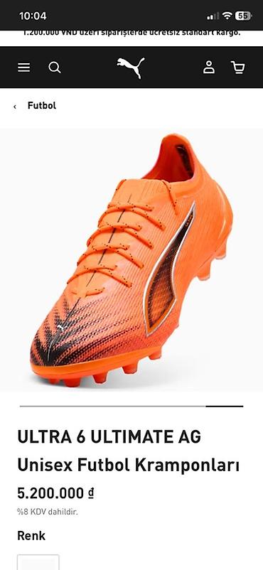 t800 ultra 2: Məhsul: PUMA ULTRA 6 ULTIMATE AG – Unisex futbol kramponları - Sahə — 1