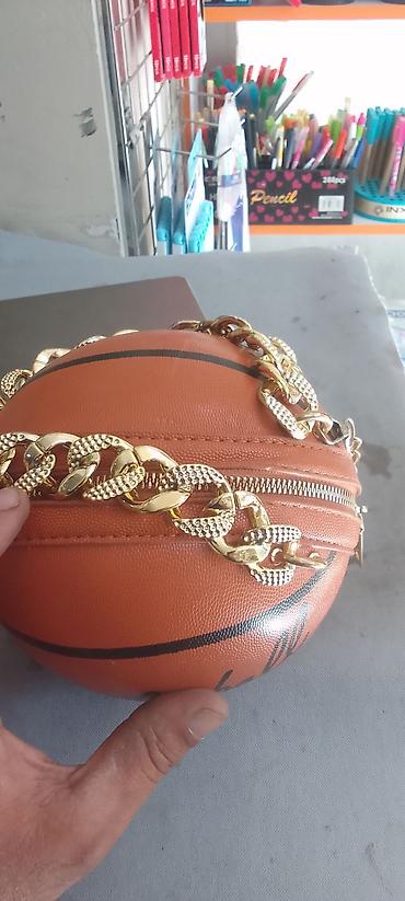 bts canta: Basketbol topu formasında çanta - Dizayn: Narıncı rəngli, basketbol — 2