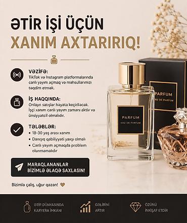 Satış məsləhətçisi tələb olunur, Yalnız qadınlar üçün, 18-29 yaş, 1-2 illik təcrübə lalafo.az -da Satış məsləhətçisi tələb olunur, Yalnız qadınlar üçün, 18-29 yaş, 1-2 illik təcrübə