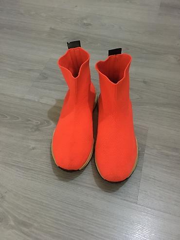 corab çəkmələr: Məhsul: Nehrə-narıncı rəngdə slip-on idman ayaqqabıları (unisex) - — 1