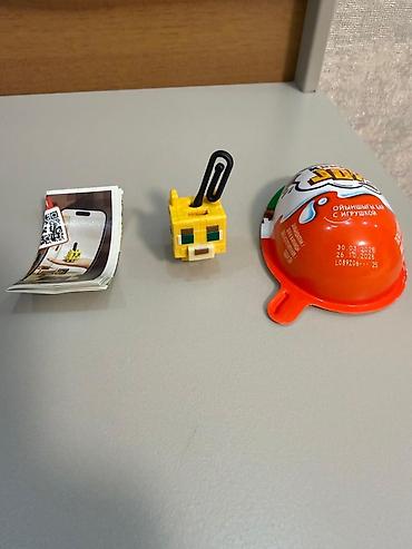 minecraft kinder: Məhsul: Kinder Joy – Minecraft seriyası, oyunçaqlı şokolad kremi — 7