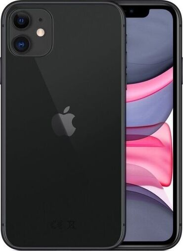 цены на бу айфоны: IPhone 11, Колдонулган, Кара