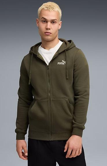pull and: Мужская толстовка, L, Puma, Новый, цвет - Зеленый, Самовывоз, Платная доставка — 1