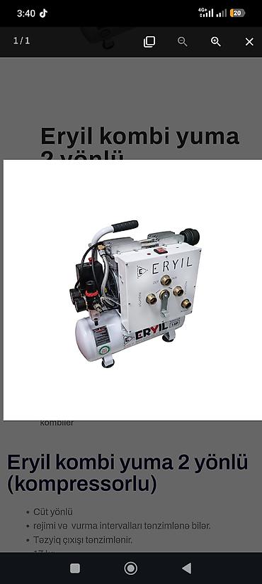 pec yuyan aparat: Məhsul: Kombi və radiator sistemini yuma aparatı (ERYIL seti) Təsvir — 6