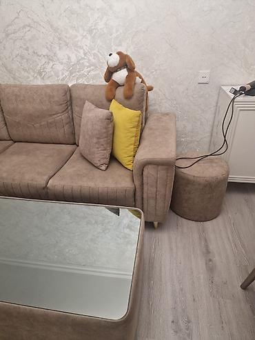Ev üçün mebel: İşlənmiş, Künc divan, Qonaq otağı üçün, Açılmayan — 4