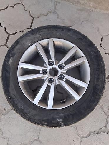 16 lt: Колеса в сборе 205 / 65 / R 16, Лето, Б/у, 1 шт, Литые, отверстий - 5 — 1