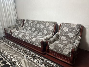 офисные столы: Ашкана үчүн жумшак бурчек, Колдонулган, Өзү алып кетүү, түсү - Саргыч боз