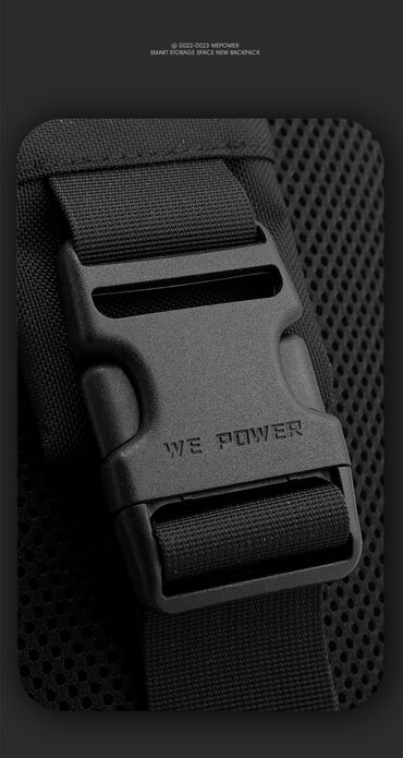 Барсетки: Сумка барсетка оригинал «We Power» через плечо, имеет три отсека — 4