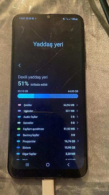 Samsung: Samsung Galaxy A03s, 64 GB, rəng - Qara, İki sim kartlı — 7