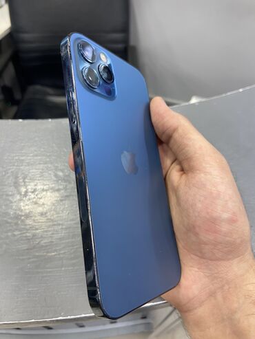 iphone 12 qara: IPhone 12 Pro, 128 ГБ, Синий