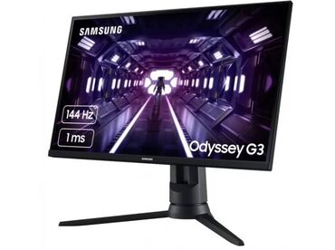 Monitorlar: Monitor 24" Samsung Odyssey G3 (LF24G33TFWIXCI) DAXİLİ KREDİT VAR