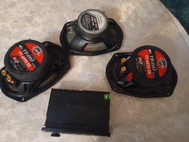 Dinamiklər və sabvuferlər: Avtomobil audio dəsti Komplekt: - 3 ədəd 6x9 oval akustik dinamika — 1