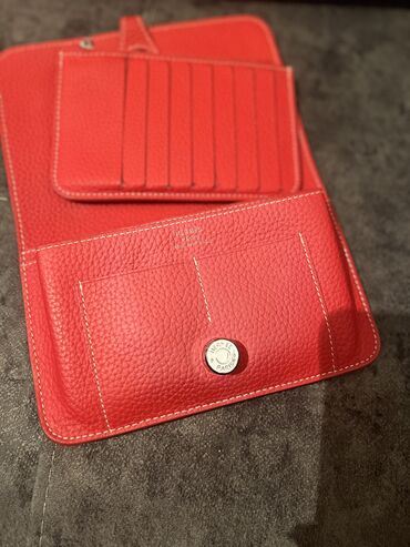 makyaj çantası: Hermes deri kowelok ideal veziyetde 25 azn Temiz deri Catdirilma