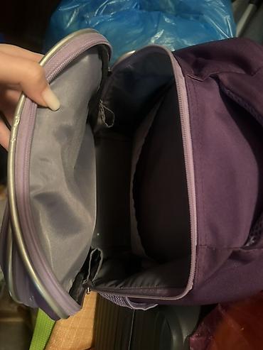 school bag: Рюкзак школьный Oxford, фиолетовый. - Жесткая анатомическая спинка — 2