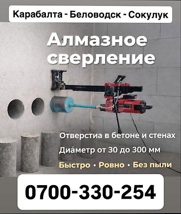 Алмазное сверление Профессиональное бурение отверстий в бетоне и