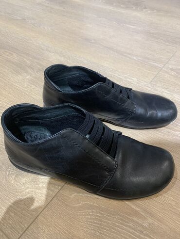 Ayaqqabılar: Утепленные туфли, черные, кожа, Германия, размер 36 - 15 ман