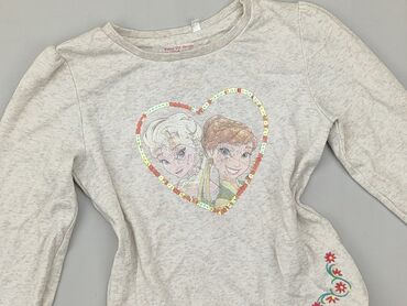 elegancka bluzka pod marynarkę: Sweatshirt, 8 years, 122-128 cm, condition - Fair