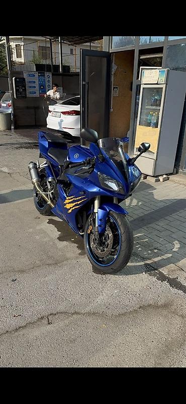 пасса: Спортбайк Yamaha YZF‑R1 .сине‑черный. В идеальном состоянии без — 3