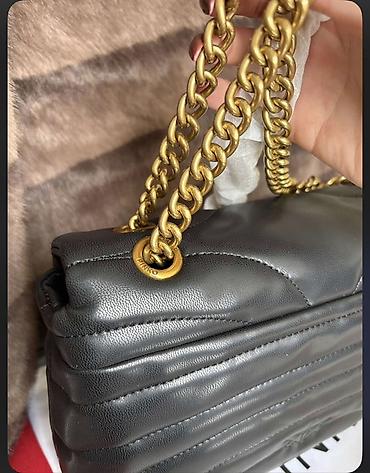 Torbe: Pinko torba – model sa prepoznatljivim Love Birds okovom - Materijal — 3