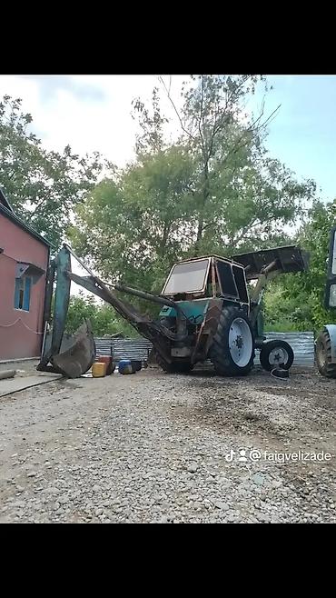 maşın nəqliyyat: Ekskavator-yükləyici (traktor əsaslı) – ön kovası və arxa ekskavator — 2