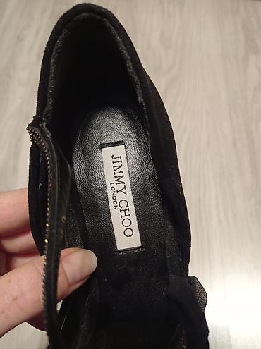 mary jane: Туфли-лодочки Jimmy Choo London Классические черные лодочки на высоком — 3