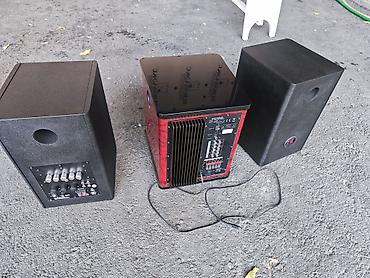 Үн күчөткүчтөр: Microlab 2.1. Hi fi, Bluetooth, aux.200w. 12-24 v. Идеал. сост — 2