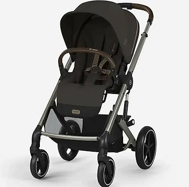 сидушка на велосипед: Коляска, Cybex, цвет - Коричневый, Б/у — 1