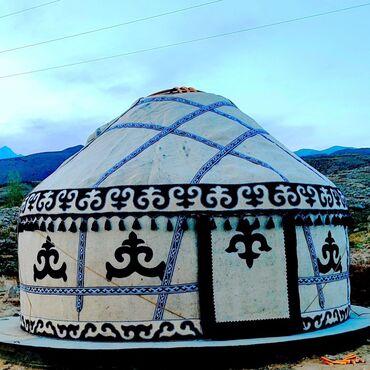 Продажа юрт: Юрта традиционная кочевая - Диаметр: ориентировочно 5–6 м (по фото) — 1